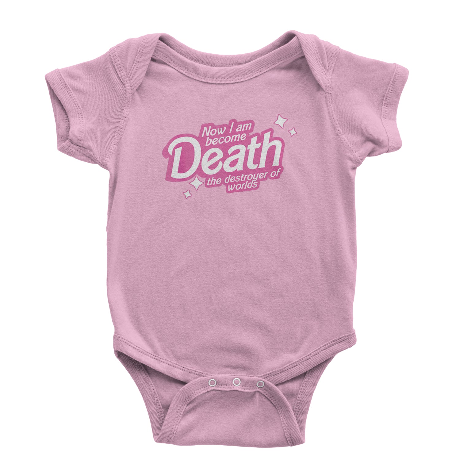 Now I am Become Death Barbenheimer Infant One-Piece Romper Bodysuit or Toddler T-shirt