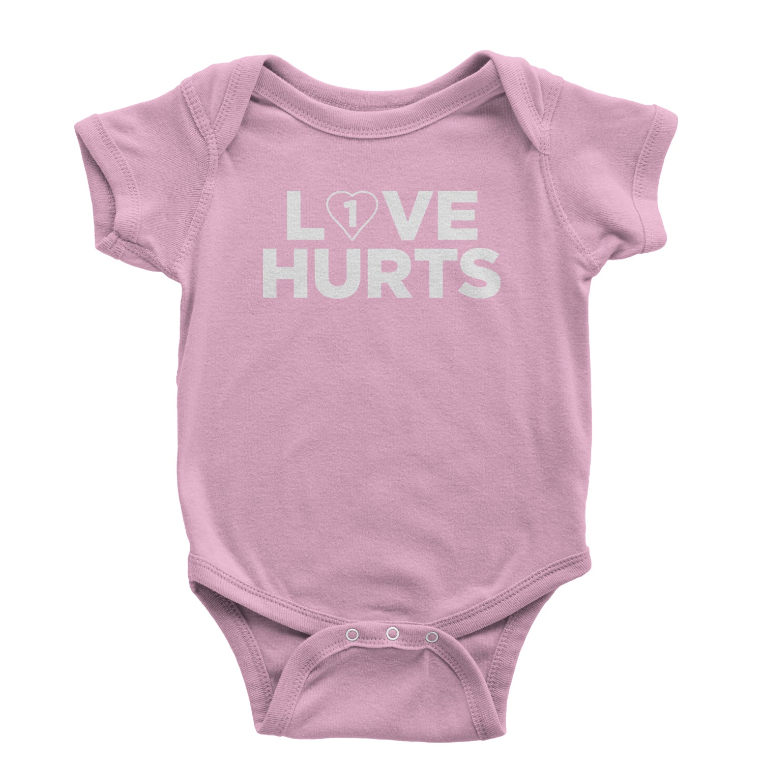 Love Hurts Philadelphia Infant One-Piece Romper Bodysuit and Toddler T-shirt birds, football, go, philly by Expression Tees