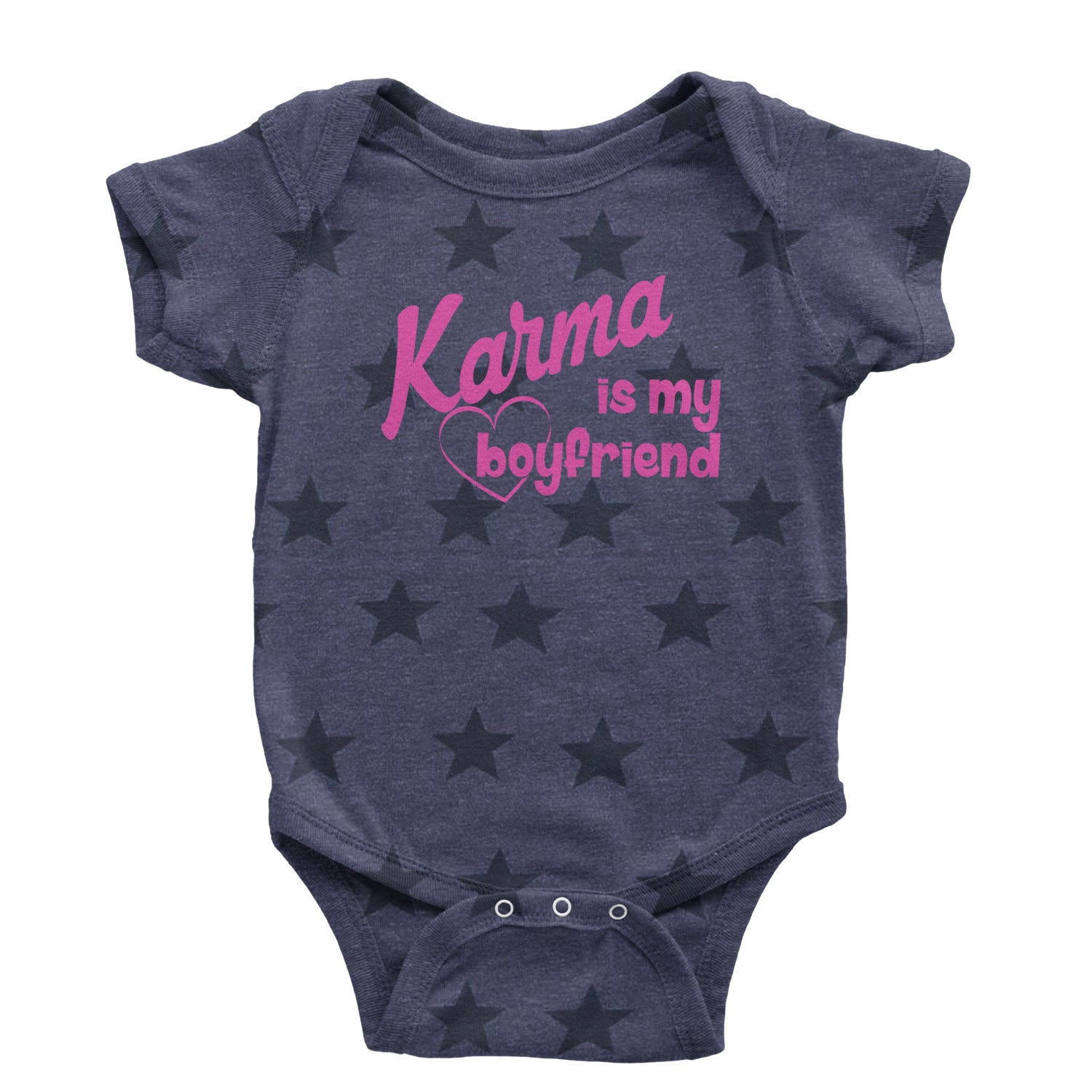 Karma Is My Boyfriend Infant One-Piece Romper Bodysuit and Toddler T-shirt nation, taylornation by Expression Tees