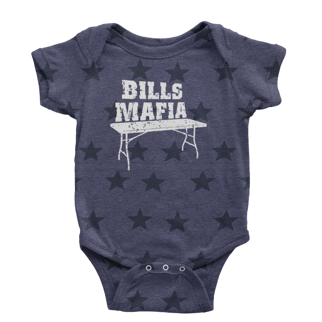Bills Mafia Football Fan Infant One-Piece Romper Bodysuit and Toddler T-shirt 