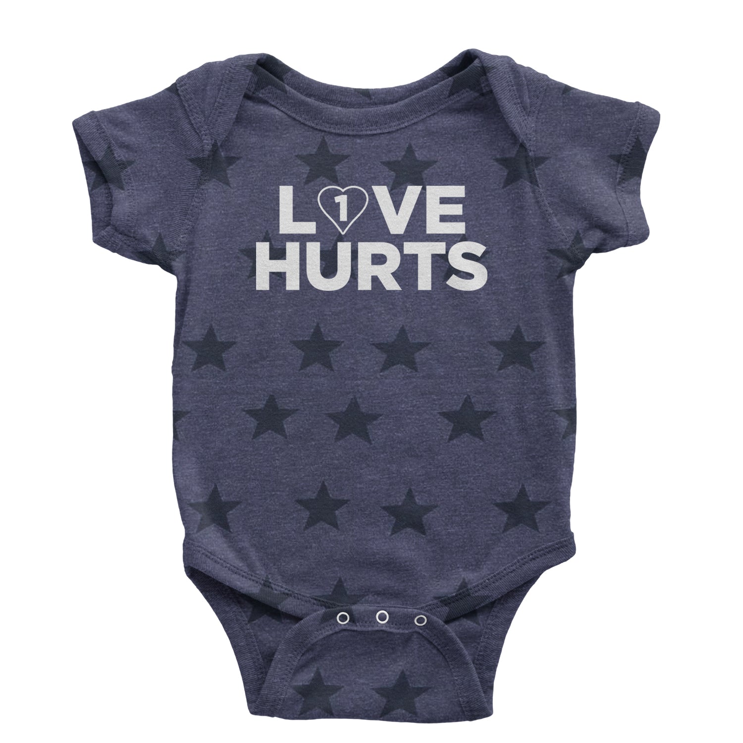 Love Hurts Philadelphia Infant One-Piece Romper Bodysuit and Toddler T-shirt birds, football, go, philly by Expression Tees