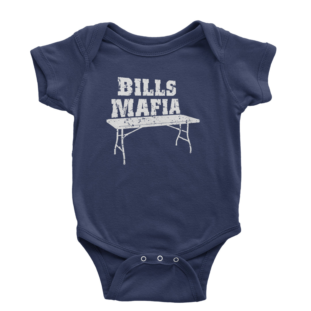 Bills Mafia Football Fan Infant One-Piece Romper Bodysuit and Toddler T-shirt 