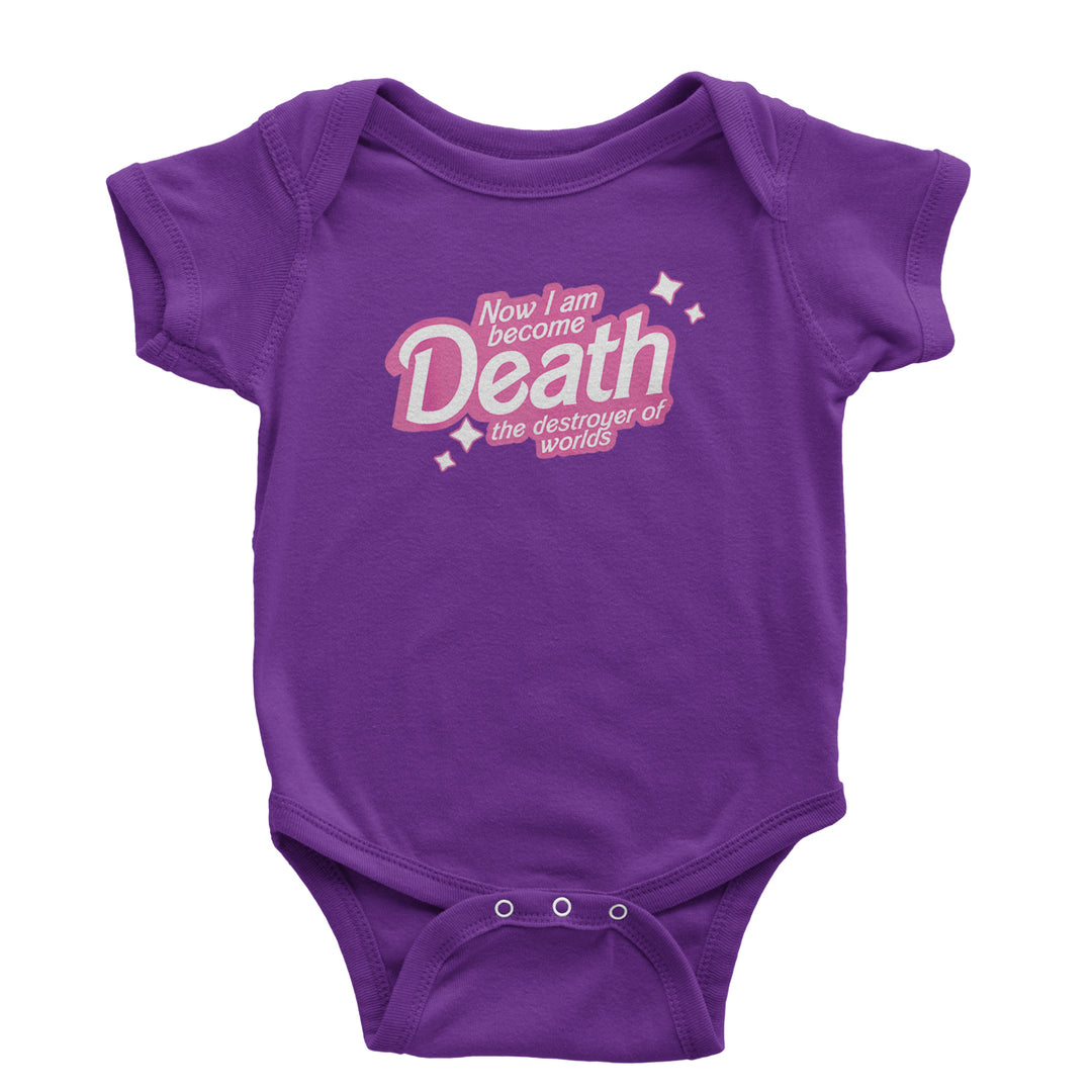 Now I am Become Death Barbenheimer Infant One-Piece Romper Bodysuit or Toddler T-shirt