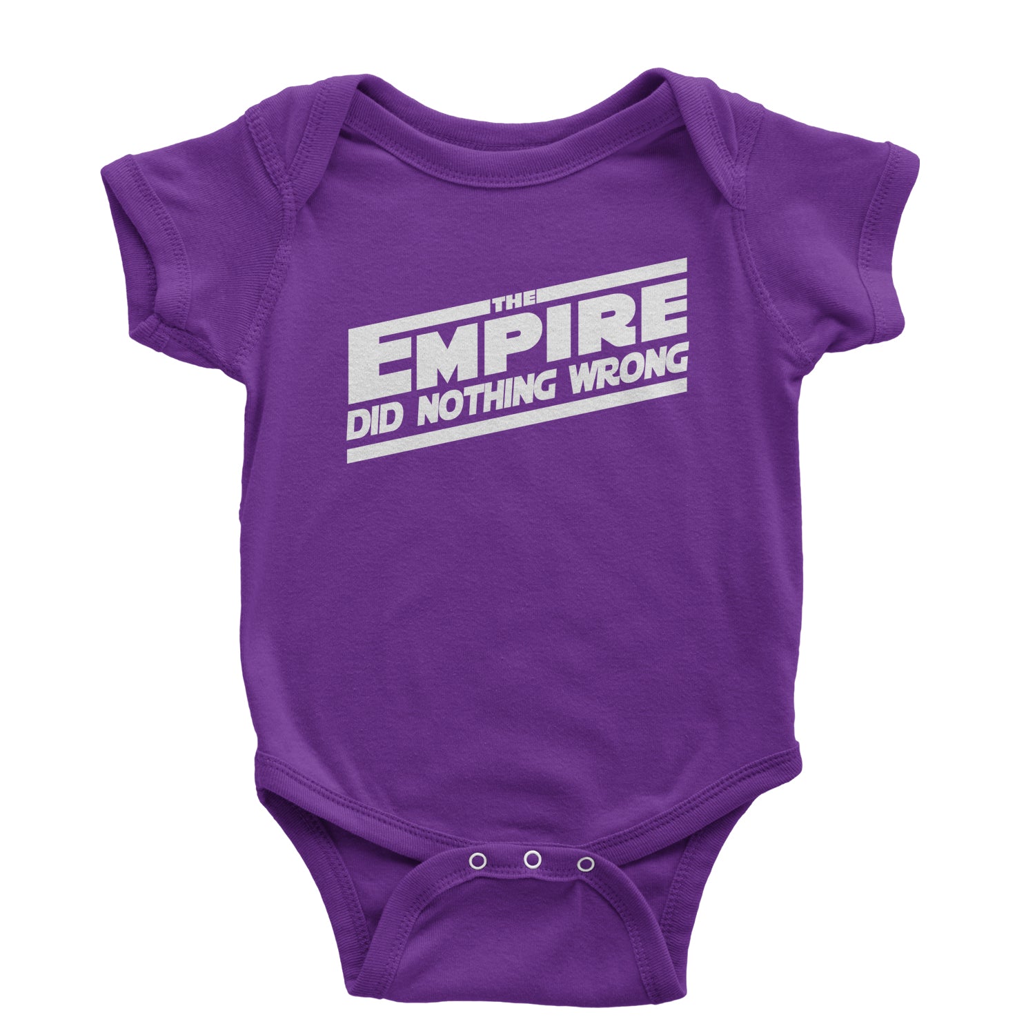 The Empire Did Nothing Wrong Infant One-Piece Romper Bodysuit rebel, reddit, space, star, storm, subreddit, tropper, wars by Expression Tees