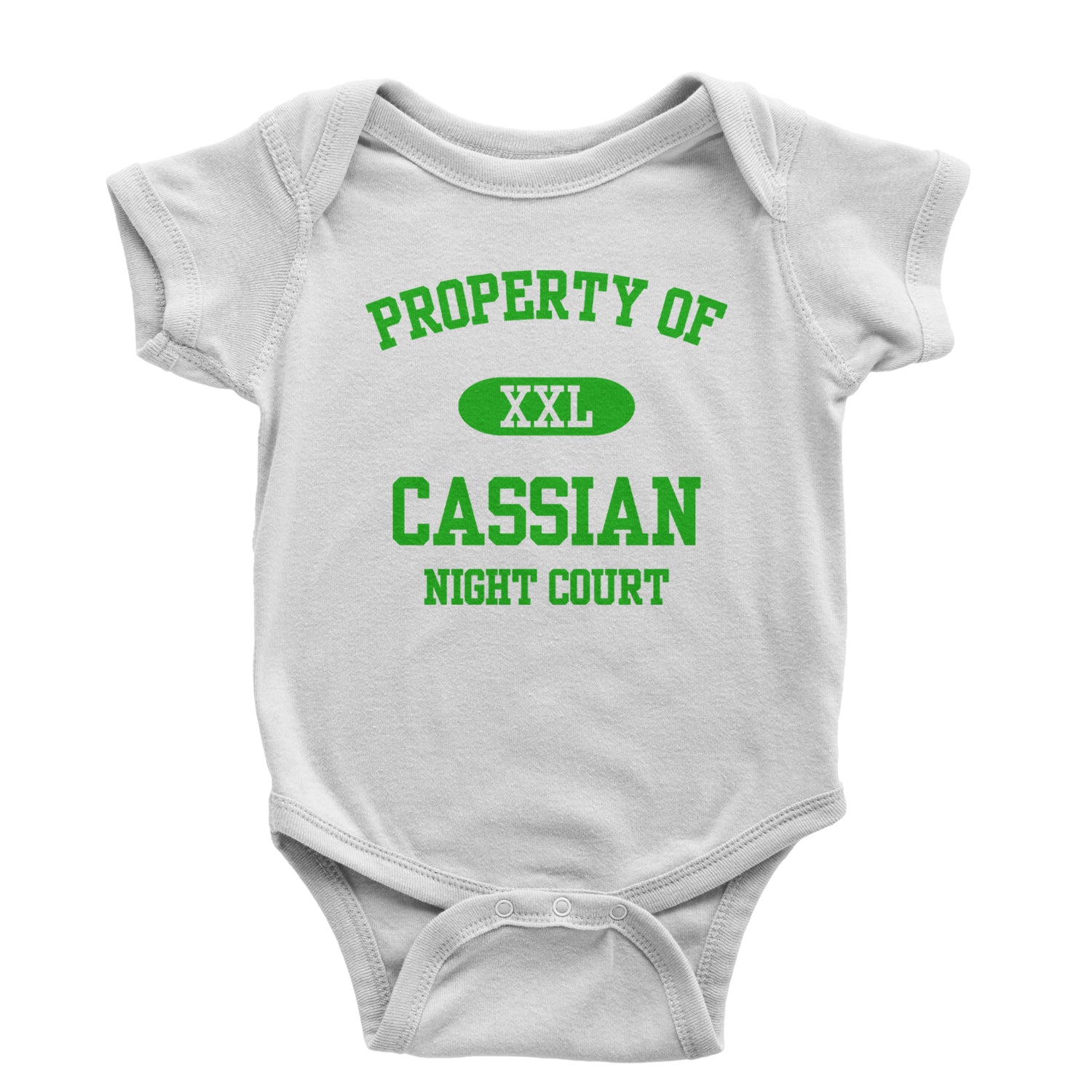 Property Of Cassian ACOTAR Infant One-Piece Romper Bodysuit and Toddler T-shirt acotar, court, maas, tamlin, thorns by Expression Tees