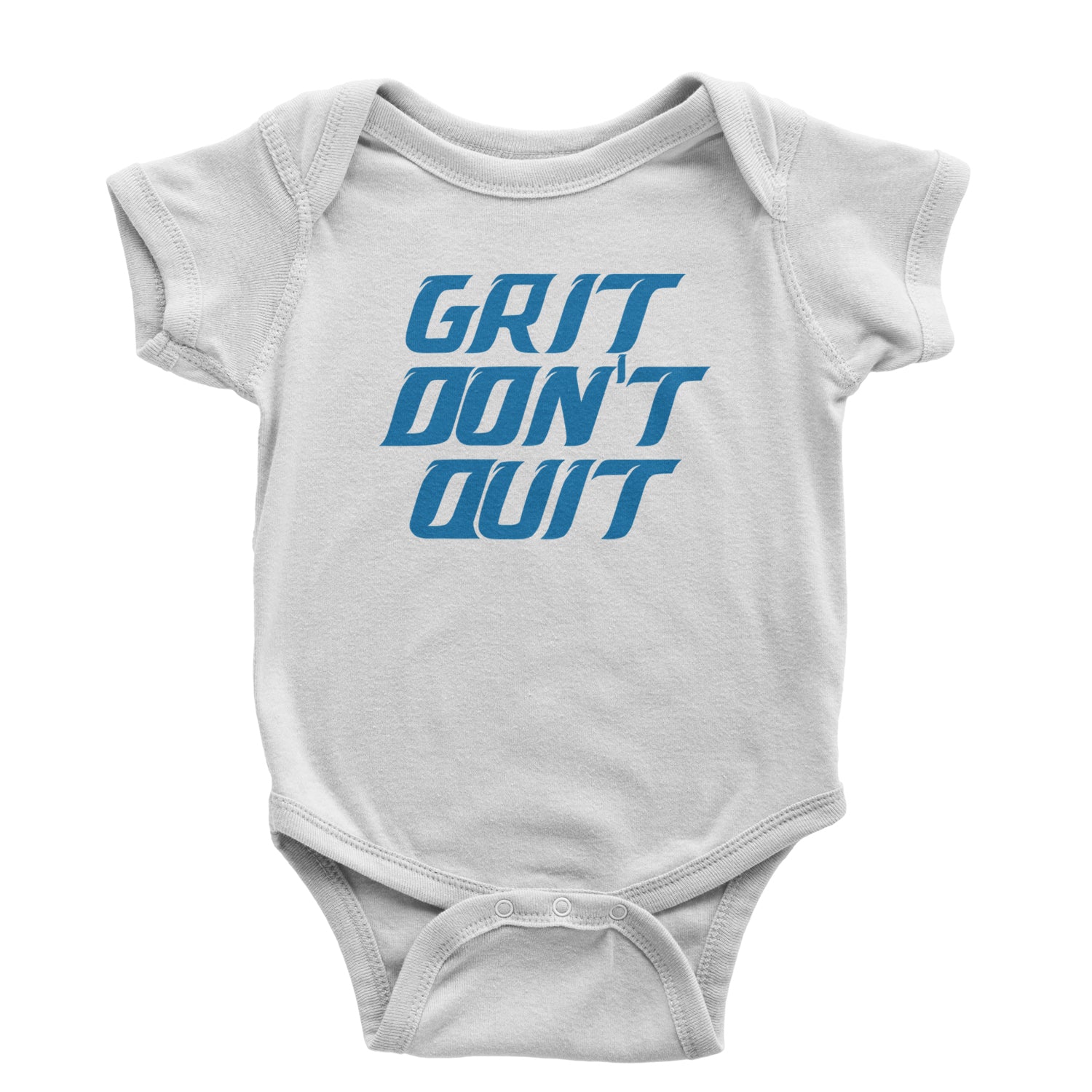 Grit Don't Quit Detroit Infant One-Piece Romper Bodysuit and Toddler T-shirt