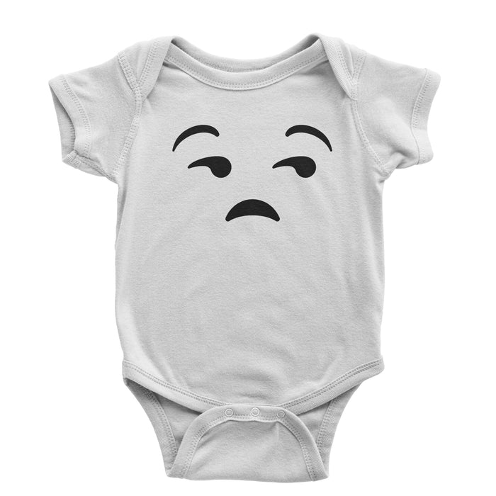 Emoticon Whatever Smile Face Infant One-Piece Romper Bodysuit