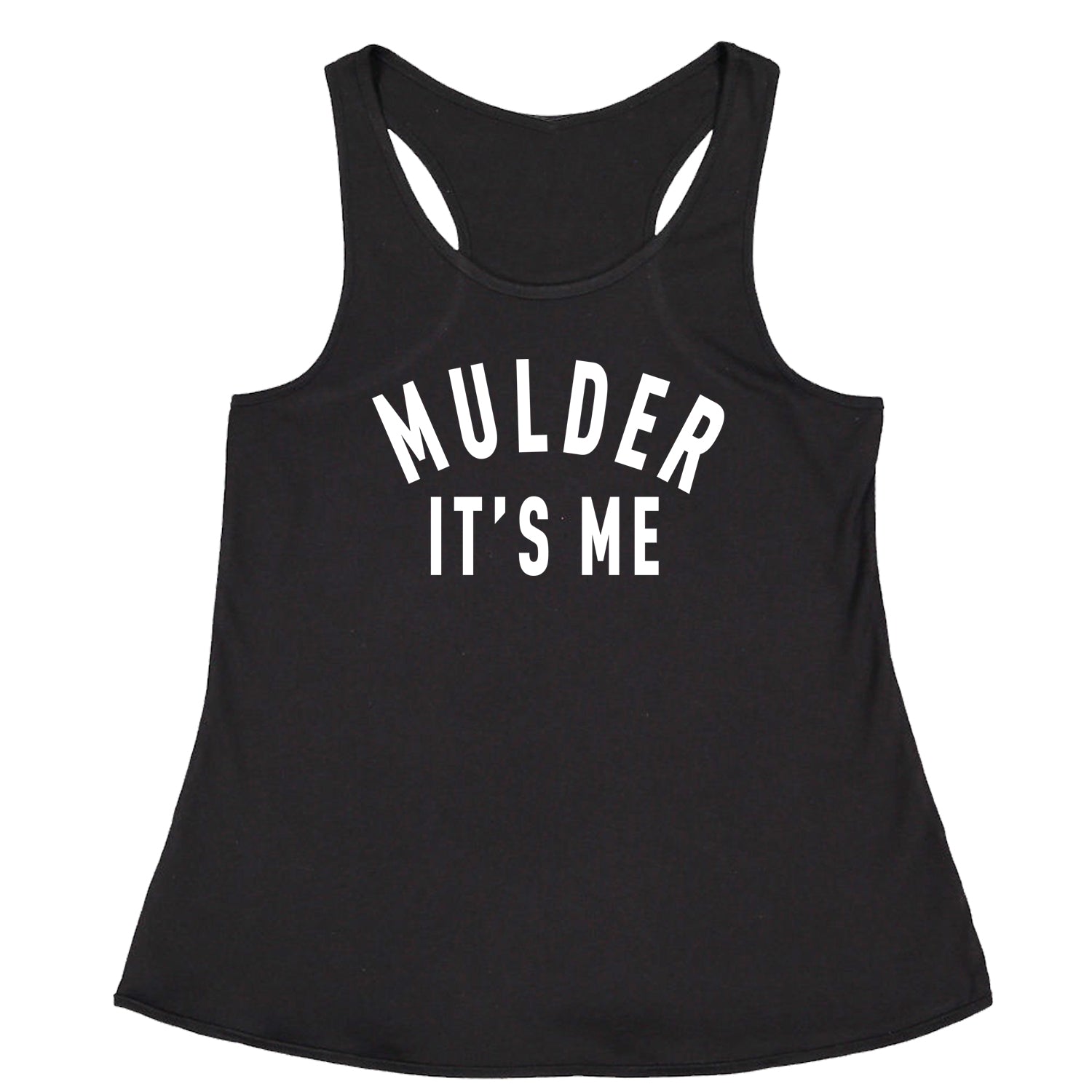 Mulder, It's Me Racerback Tank Top for Women 51, area, believe, files, is, mulder, out, scully, the, there, truth, x, xfiles by Expression Tees