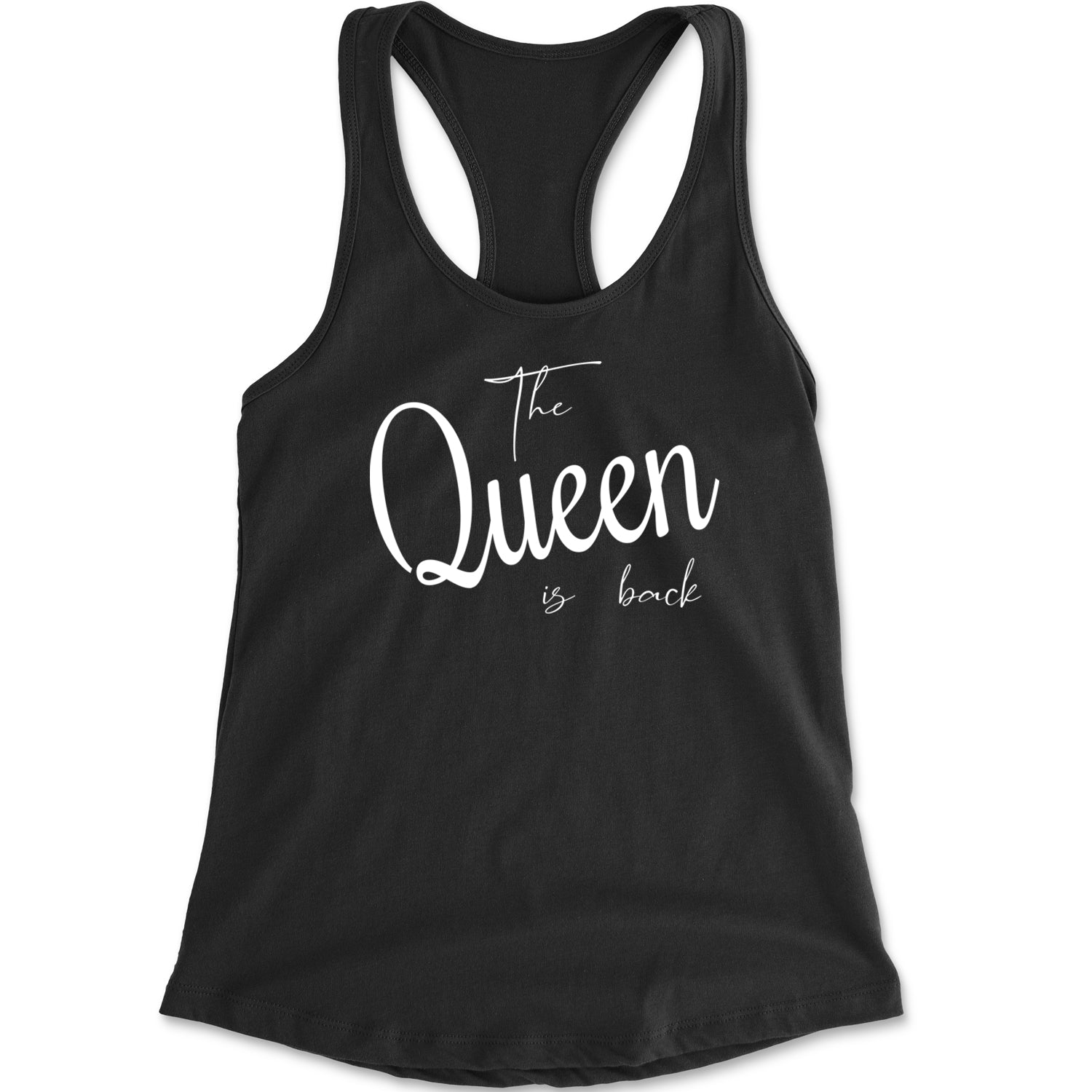 The Queen Is Back Celebration Racerback Tank Top for Women
