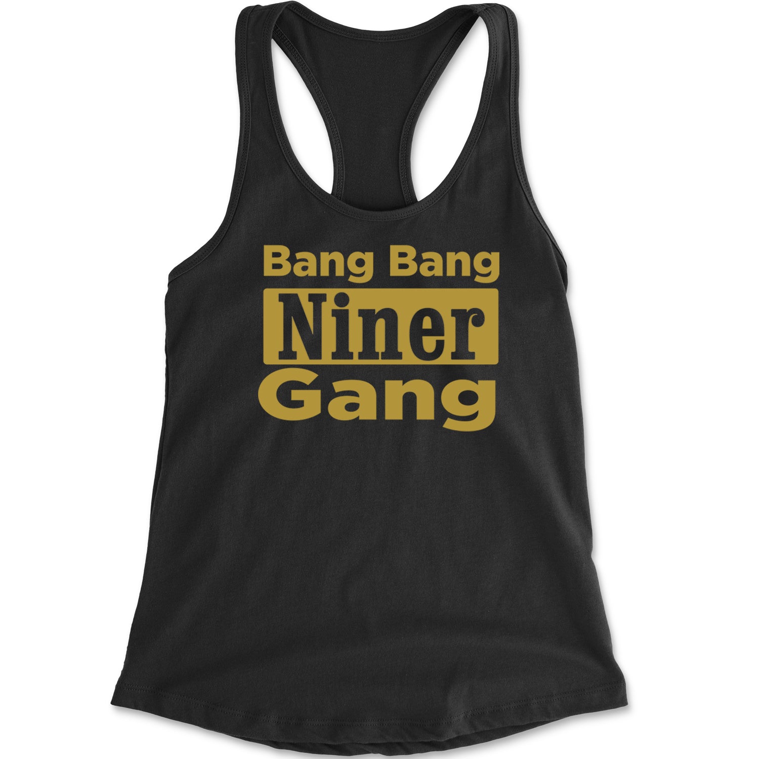Bang Bang Niner Gang San Francisco Racerback Tank Top for Women