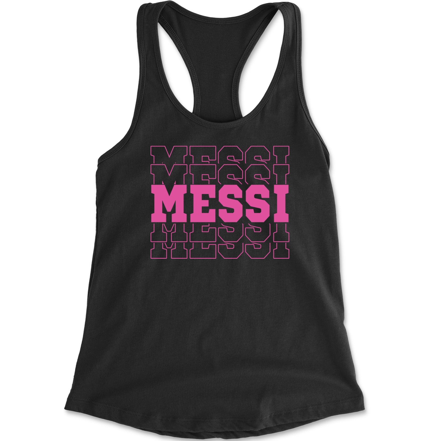 Messi Miami Futbol Racerback Tank Top for Women