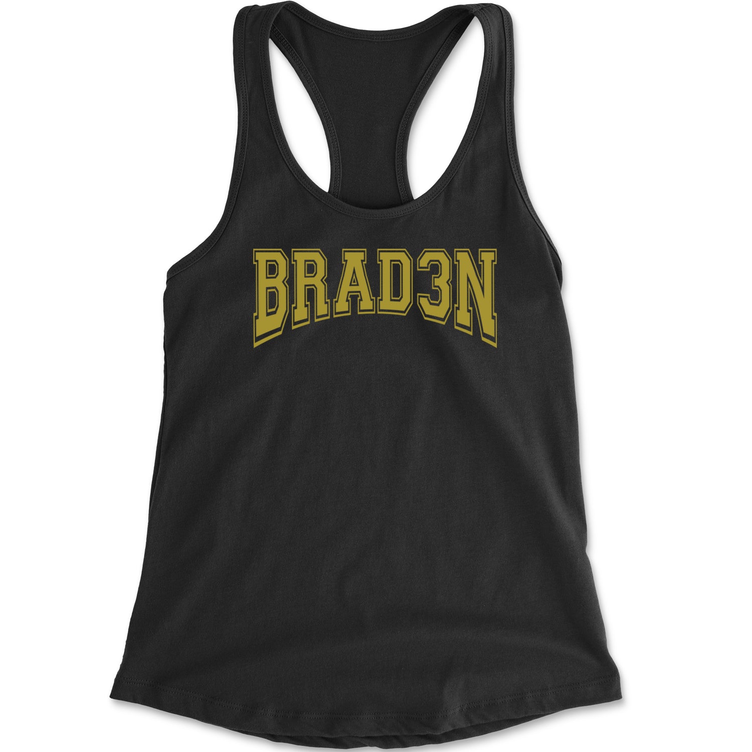 Braden Brad3n Basketball Racerback Tank Top for Women