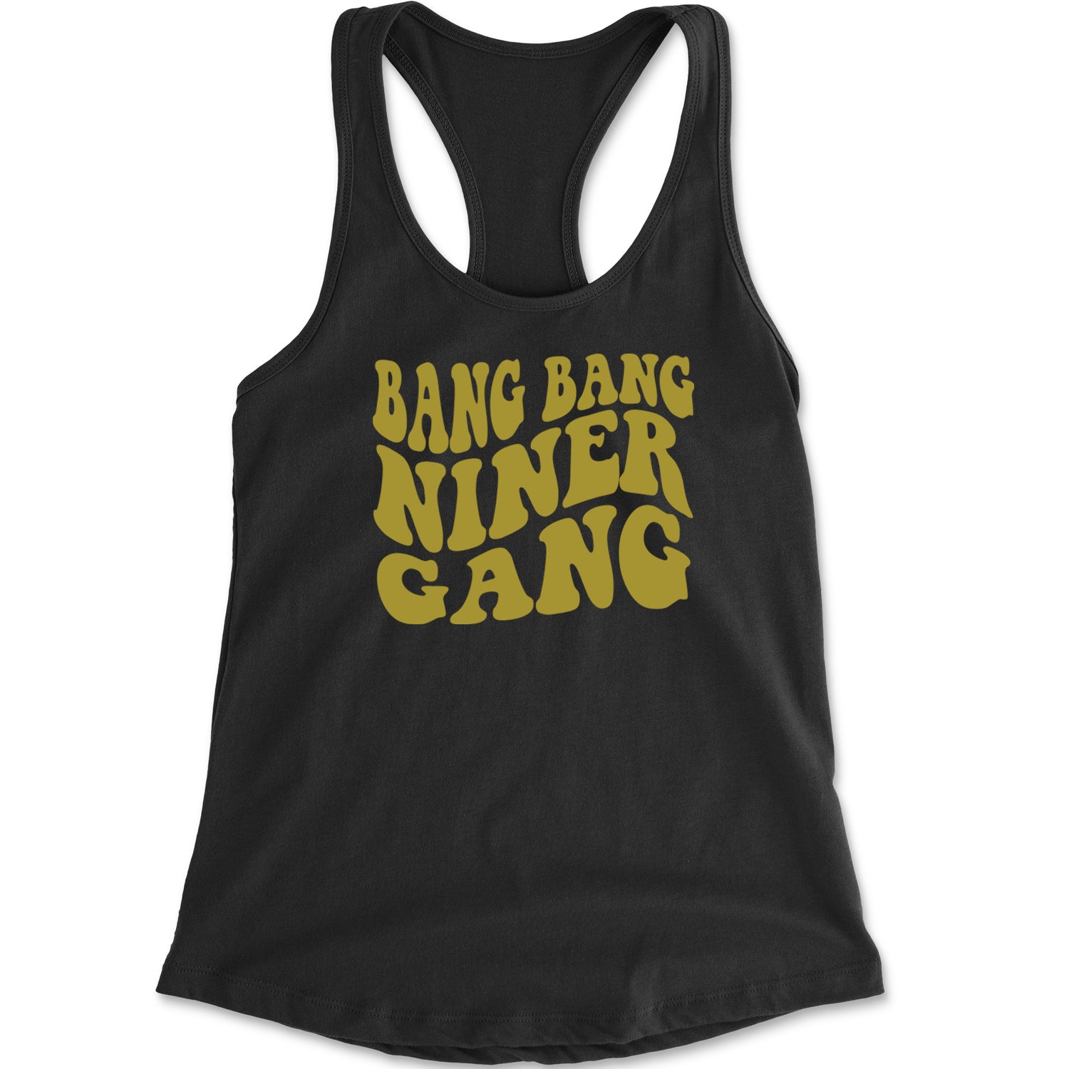 WAVE Bang Bang Niner Gang San Francisco Racerback Tank Top for Women