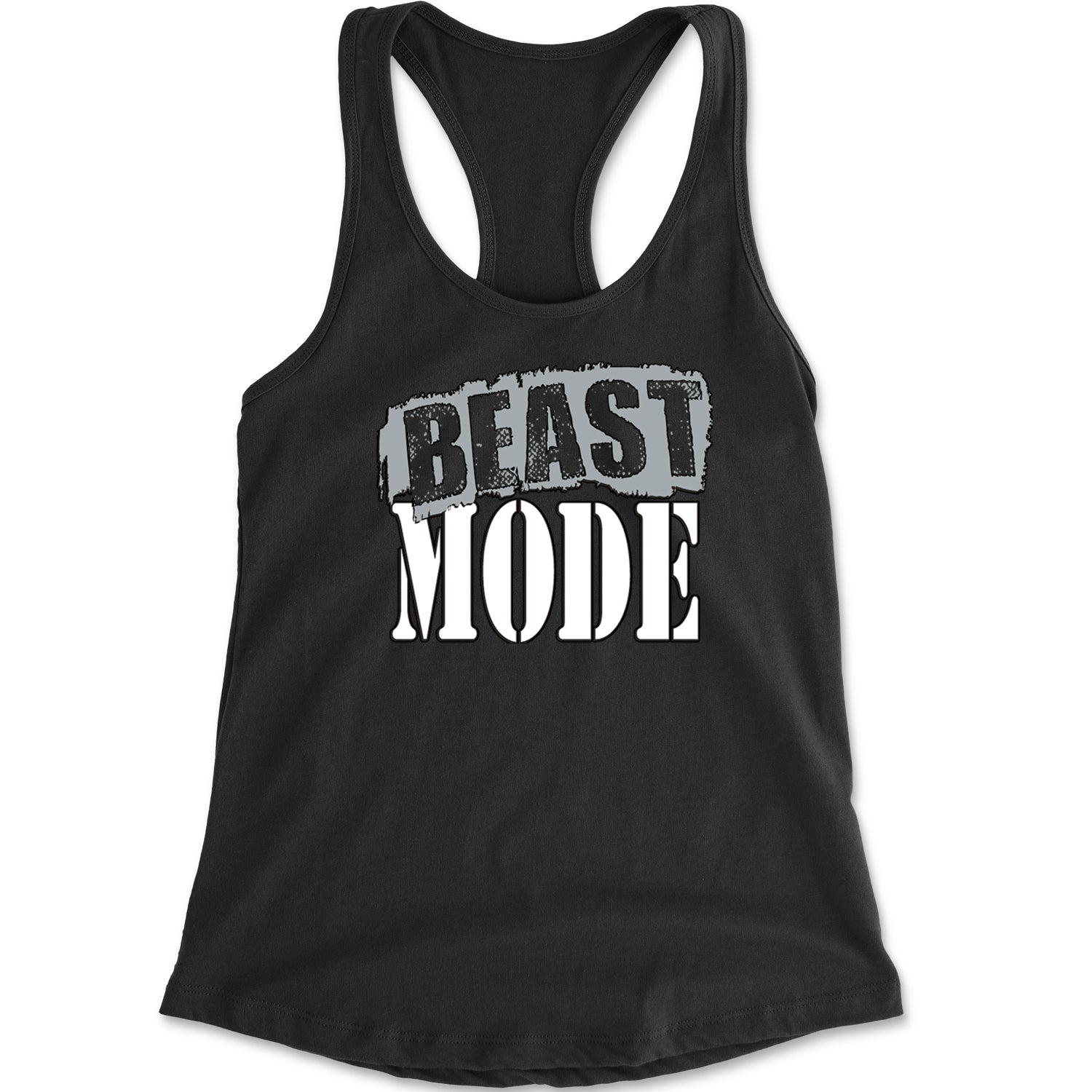 Beast Mode Training Gym Workout Racerback Tank Top for Women