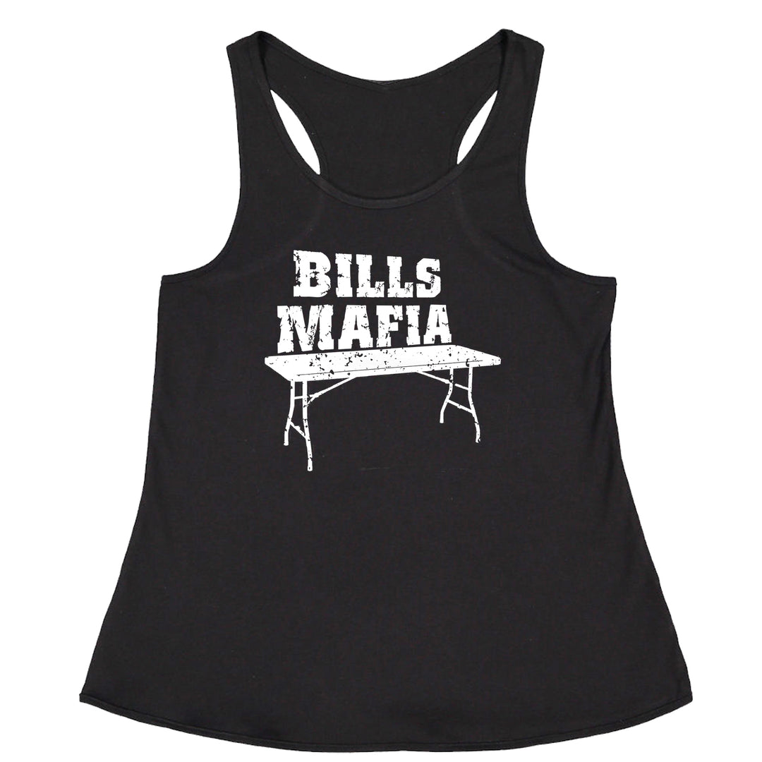 Bills Mafia Football Fan Racerback Tank Top for Women 