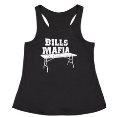 Bills Mafia Football Fan Racerback Tank Top for Women 
