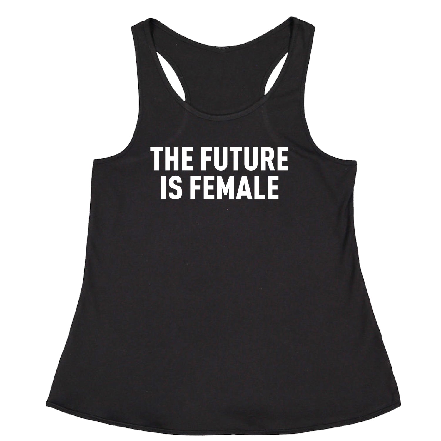 The Future Is Female Feminism Racerback Tank Top for Women female, feminism, feminist, femme, future, is, liberation, suffrage, the by Expression Tees