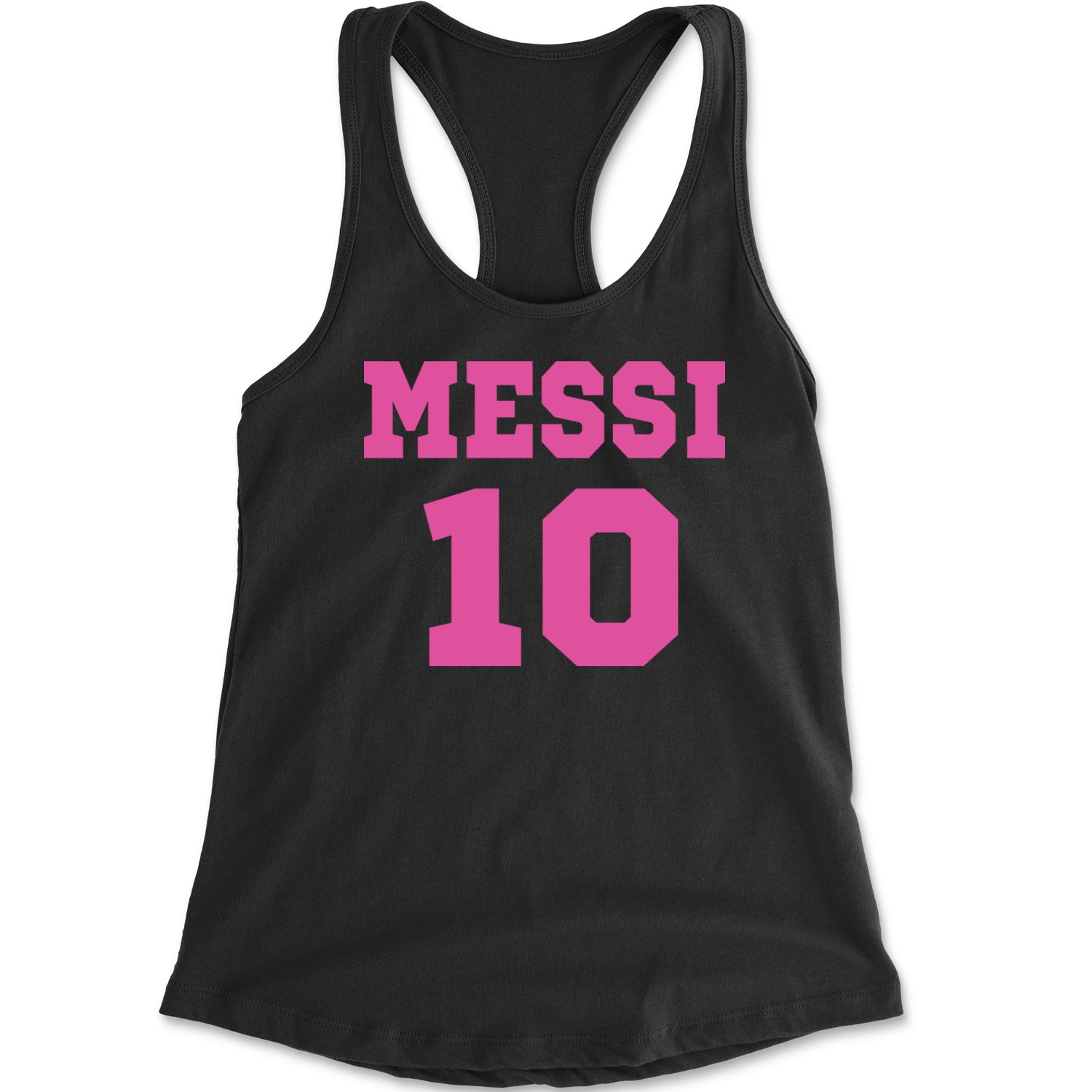Messi World Soccer Futbol Messiami Racerback Tank Top for Women