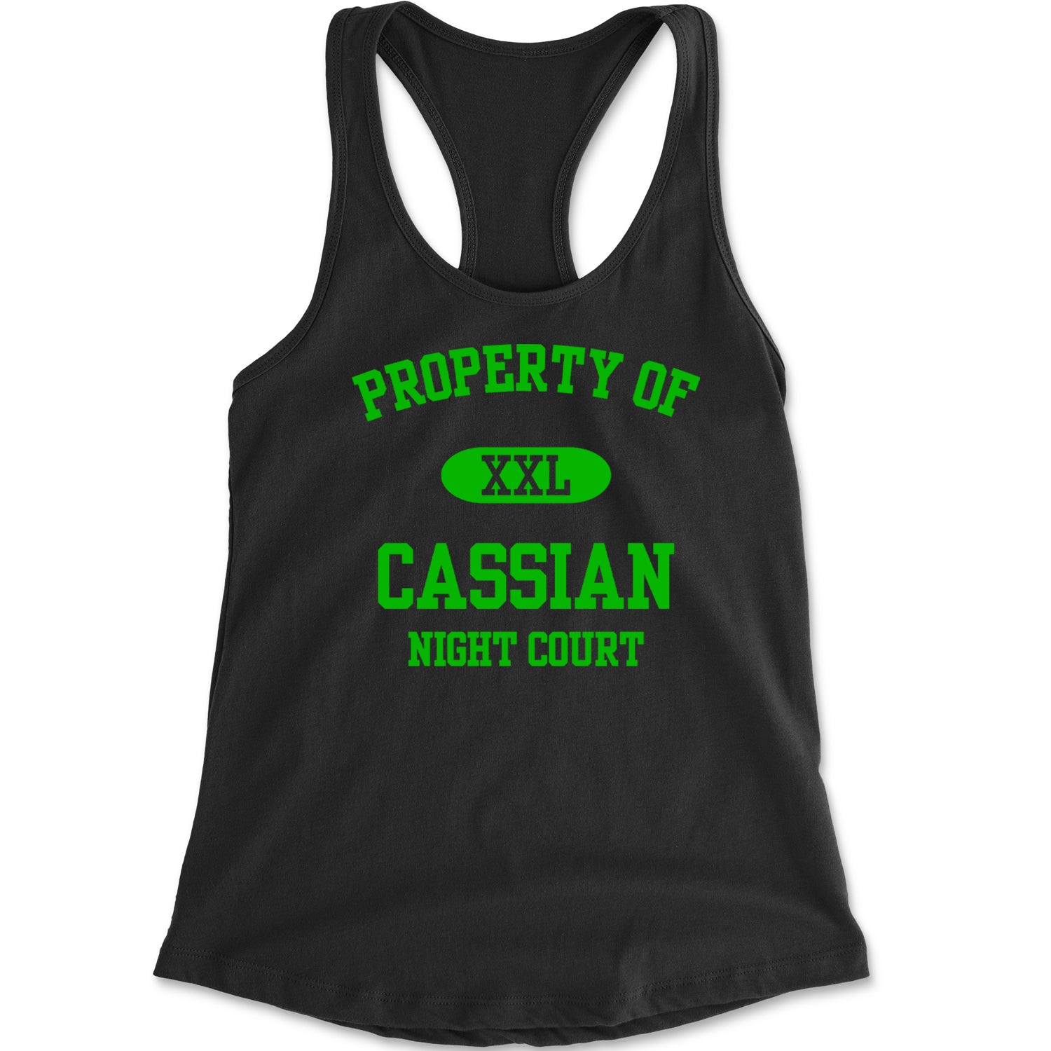 Property Of Cassian ACOTAR Racerback Tank Top for Women acotar, court, maas, tamlin, thorns by Expression Tees