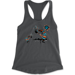 Native American Kokopelli Southwest Racerback Tank Top for Women american, hopi, indian, native, navajo by Expression Tees