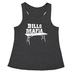 Bills Mafia Football Fan Racerback Tank Top for Women 