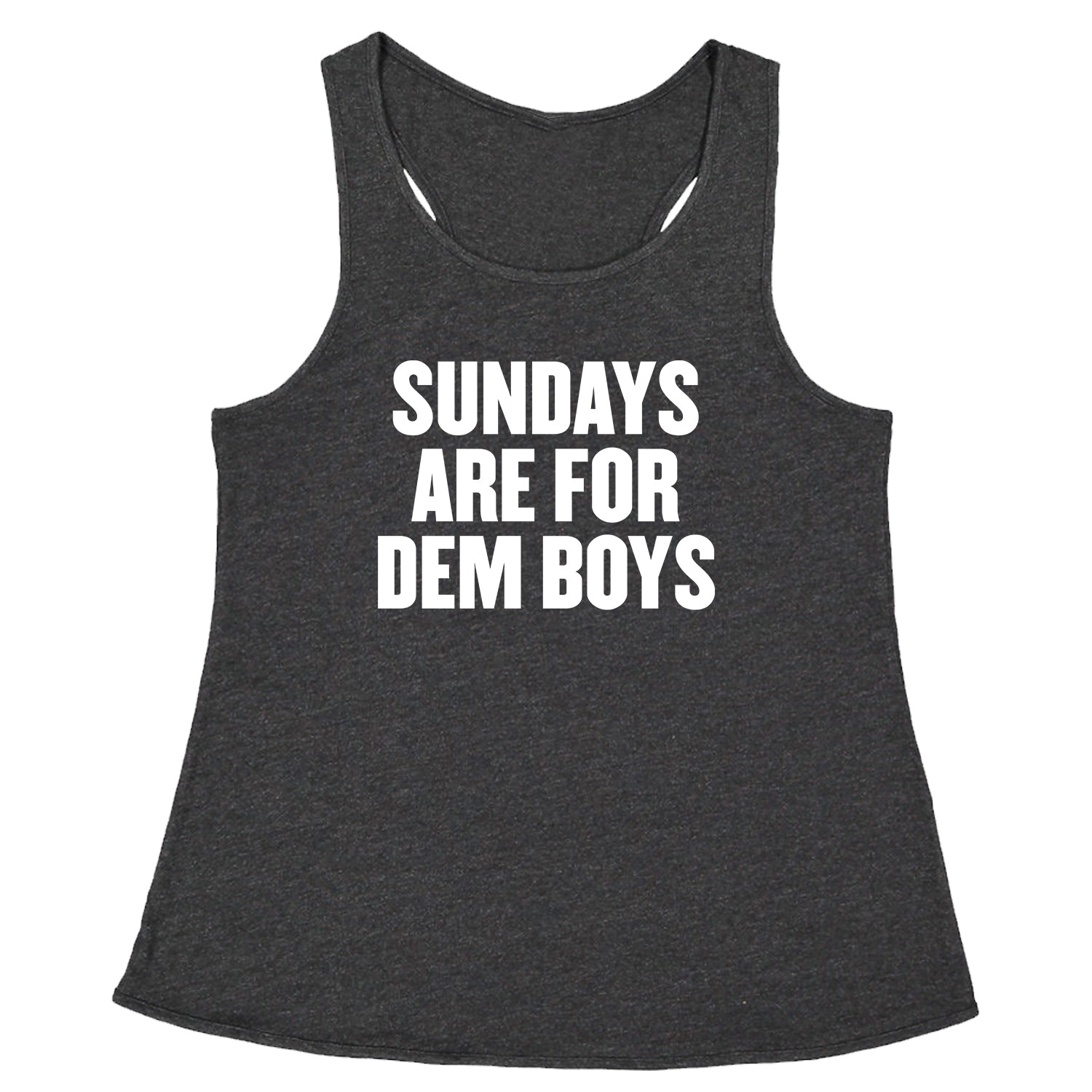 Sundays Are For Dem Boys Racerback Tank Top for Women dallas, fan, jersey, team, texas by Expression Tees