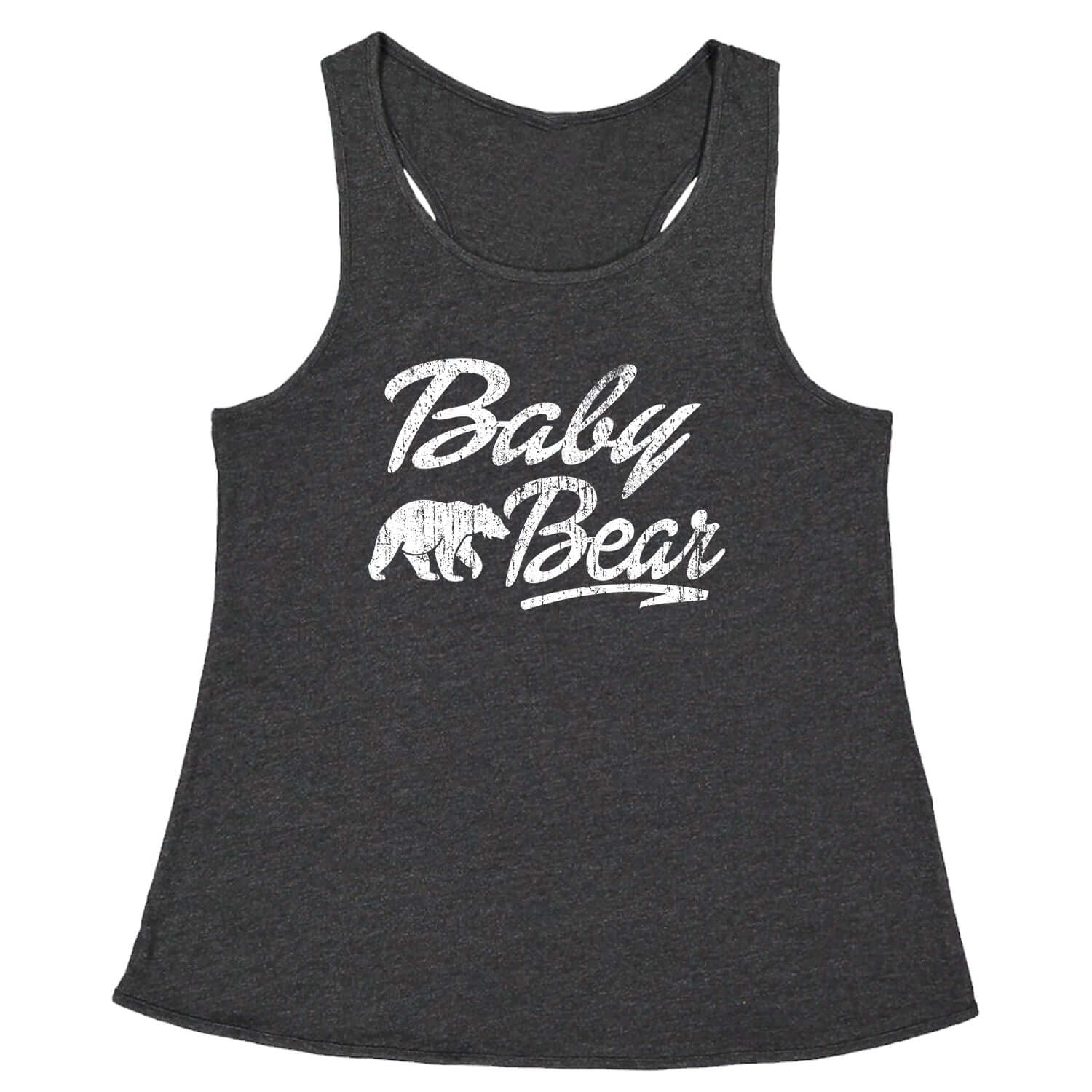Baby Bear Cub Racerback Tank Top for Women bear, cub, family, matching, shirts, tribe by Expression Tees