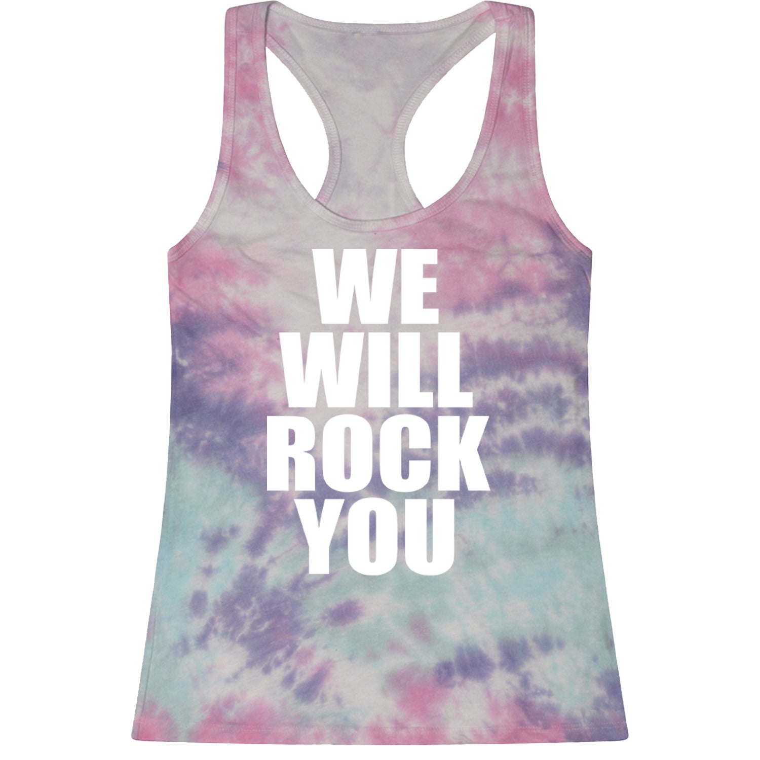 We Will Rock You Racerback Tank Top for Women #expressiontees by Expression Tees