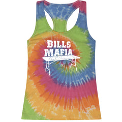 Bills Mafia Football Fan Racerback Tank Top for Women 
