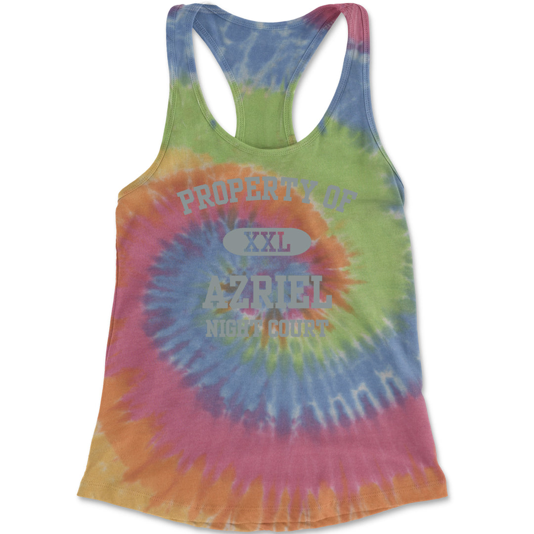 Property Of Azriel ACOTAR Racerback Tank Top for Women acotar, court, maas, tamlin, thorns by Expression Tees