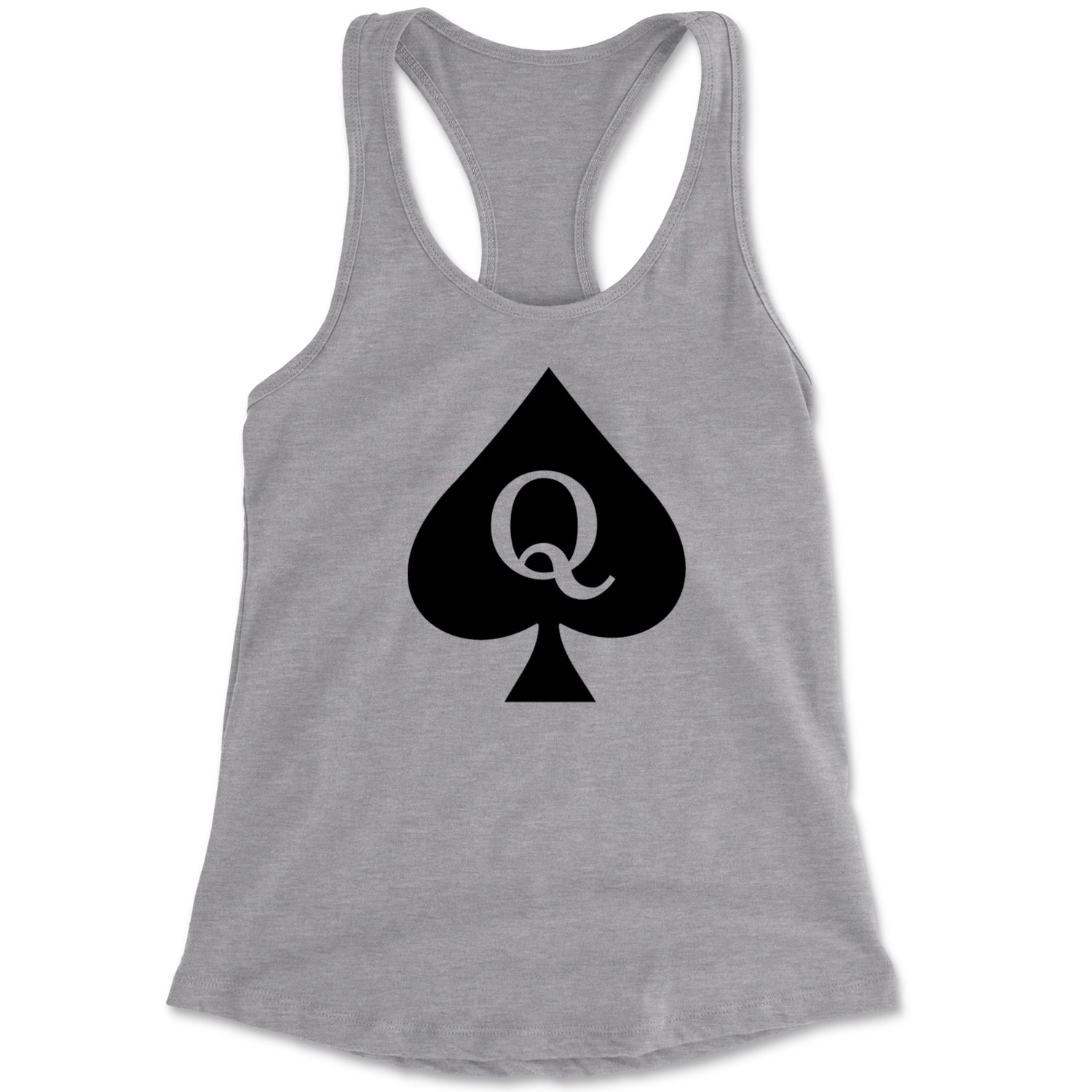 Queen Of Spades QOS Hotwife Cuckold Racerback Tank Top for Women