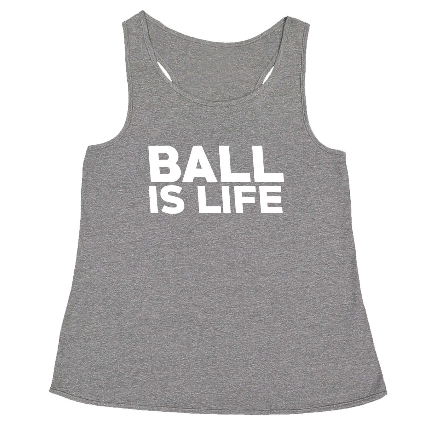 Ball Is Life Racerback Tank Top for Women baseball, basketball, football by Expression Tees