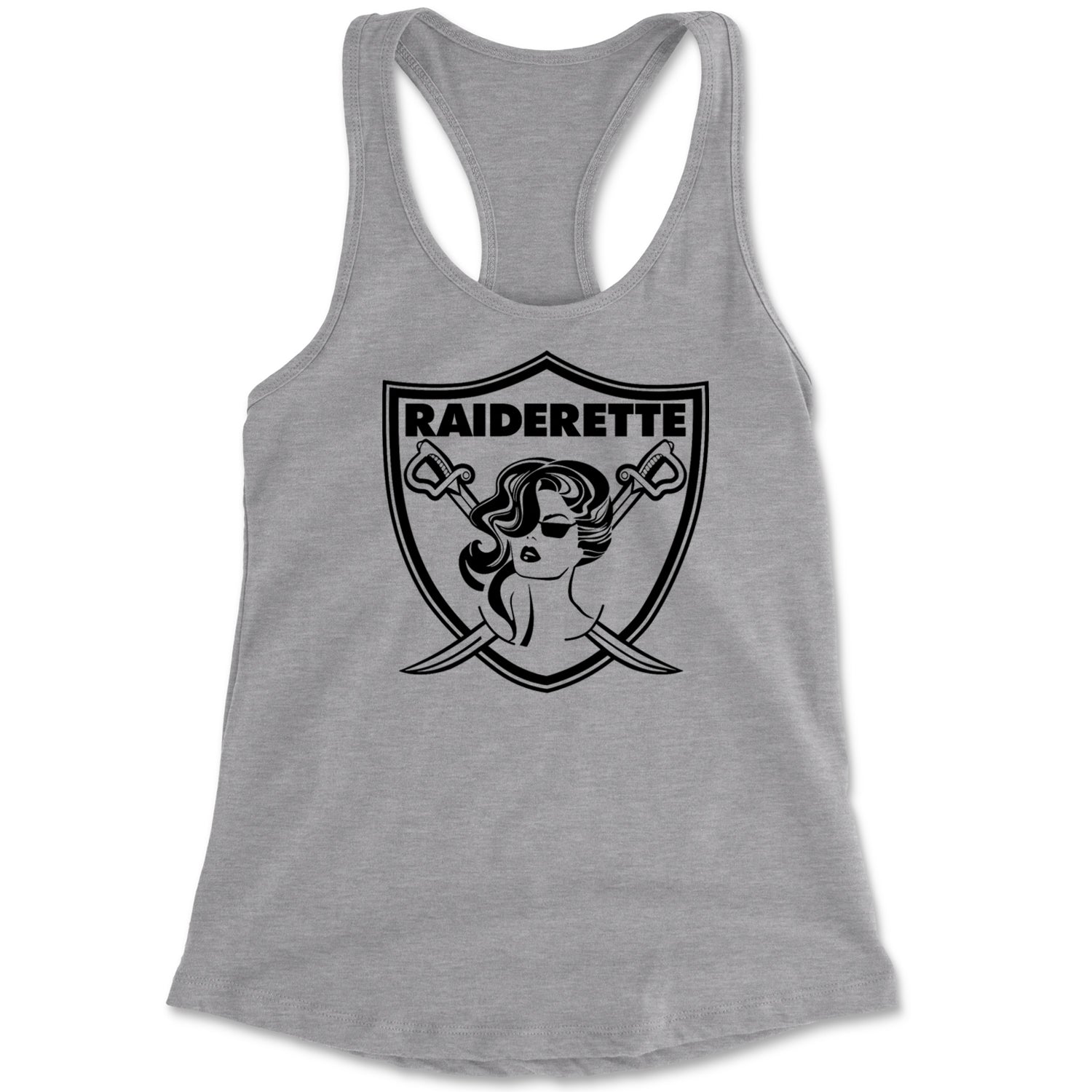 Raiderette Football Gameday Ready Racerback Tank Top for Women