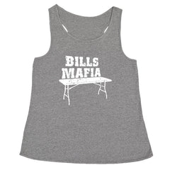 Bills Mafia Football Fan Racerback Tank Top for Women 