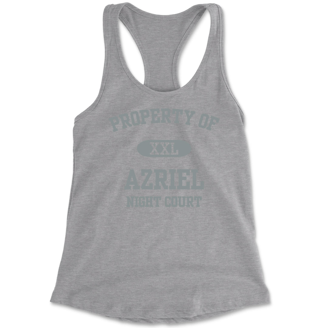 Property Of Azriel ACOTAR Racerback Tank Top for Women acotar, court, maas, tamlin, thorns by Expression Tees
