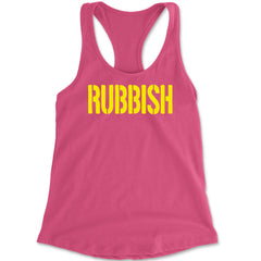 Rubbish Punk Emo Fetch Racerback Tank Top for Women