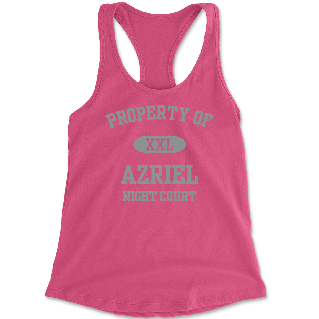 Property Of Azriel ACOTAR Racerback Tank Top for Women acotar, court, maas, tamlin, thorns by Expression Tees