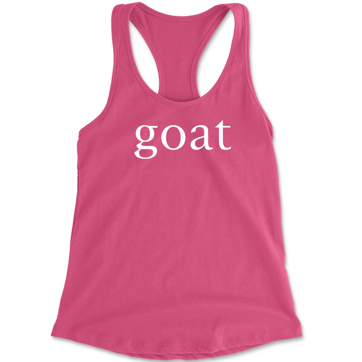 GOAT - Greatest Of All Time Racerback Tank Top for Women all, goat, greatest, hip, hiphop, hop, in, new, of, rap, time, york by Expression Tees
