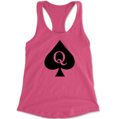 Queen Of Spades QOS Hotwife Racerback Tank Top for Women