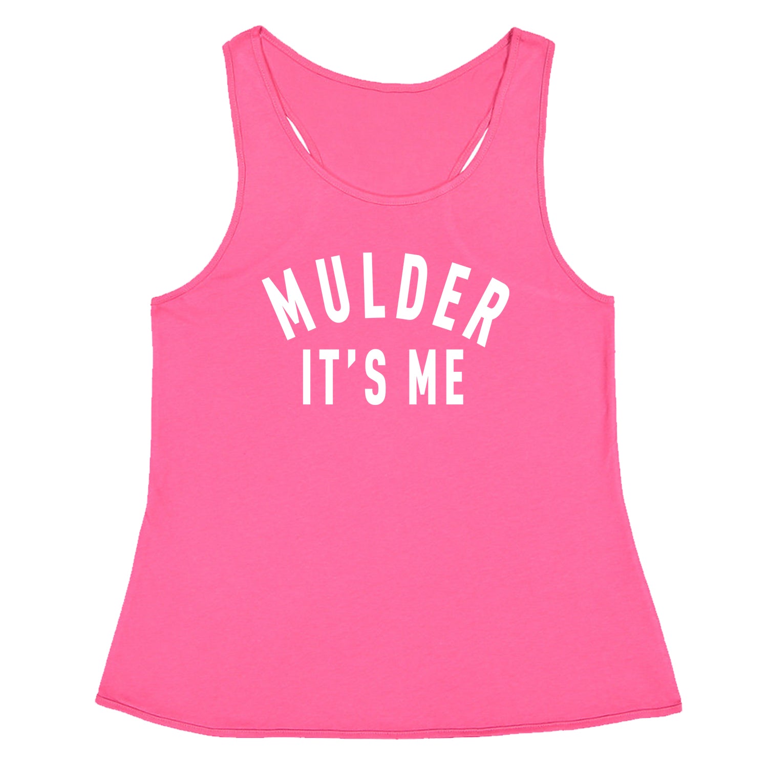 Mulder, It's Me Racerback Tank Top for Women 51, area, believe, files, is, mulder, out, scully, the, there, truth, x, xfiles by Expression Tees