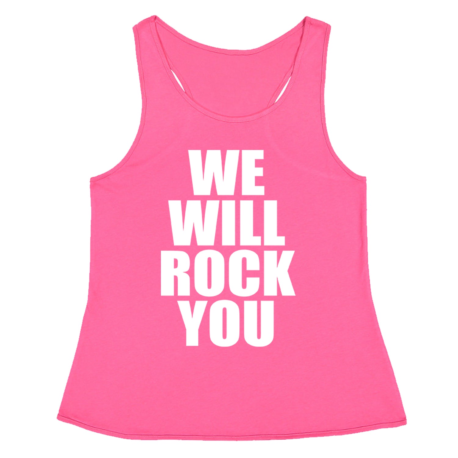 We Will Rock You Racerback Tank Top for Women #expressiontees by Expression Tees