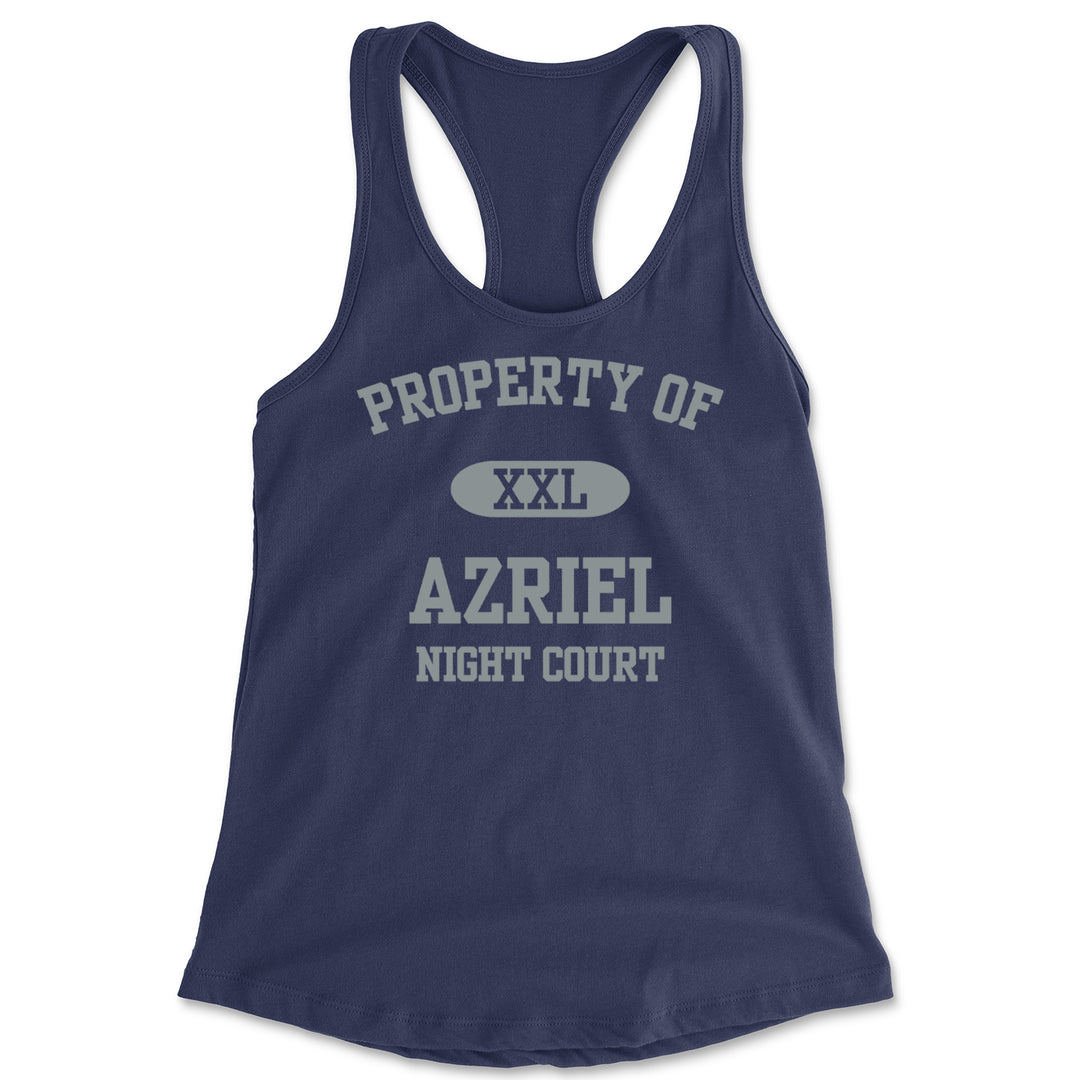 Property Of Azriel ACOTAR Racerback Tank Top for Women acotar, court, maas, tamlin, thorns by Expression Tees