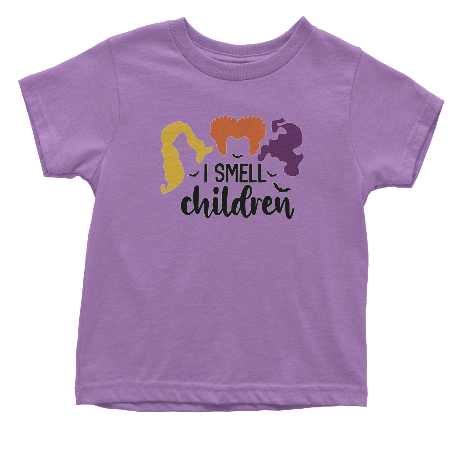 I Smell Children Hocus Pocus Infant One-Piece Romper Bodysuit and Toddler T-shirt descendants, enchanted, eve, hallows, hocus, or, pocus, sanderson, sisters, treat, trick, witches by Expression Tees