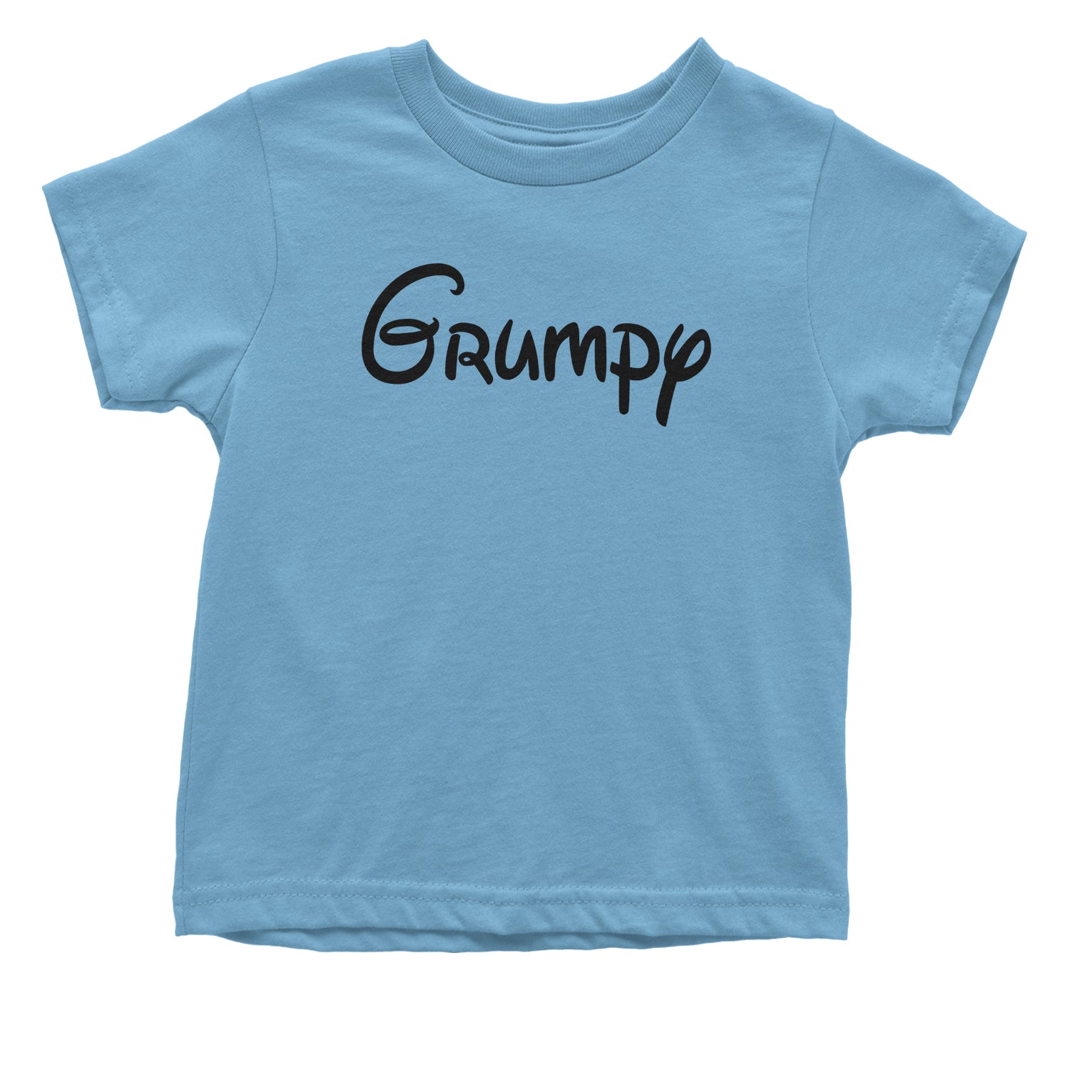 Grumpy - 7 Dwarfs Costume Toddler T-Shirt and, costume, dwarfs, group, halloween, matching, seven, snow, the, white by Expression Tees