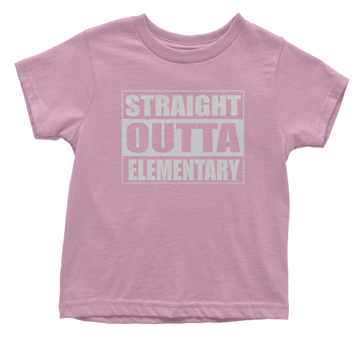 Straight Outta Elementary Toddler T-Shirt 2020, 2021, 2022, class, of, quarantine, queen by Expression Tees