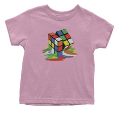 Melting Multi-Colored Cube Infant One-Piece Romper Bodysuit and Toddler T-shirt gamer, gaming, nerd, shirt by Expression Tees