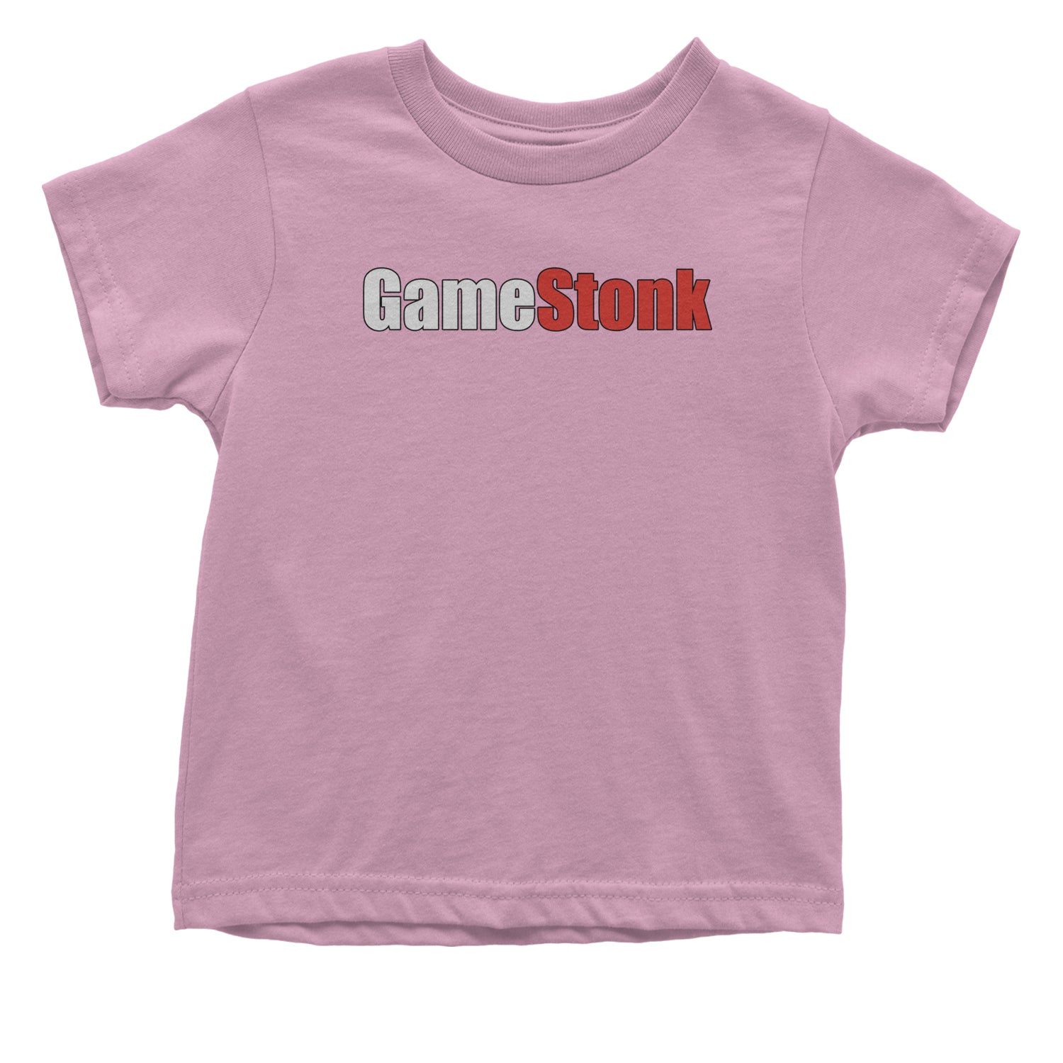 GameStonk - GME To The Moon Toddler T-Shirt elon, game, gamestop, GME, hood, investment, musk, robin, robinhood, stop by Expression Tees