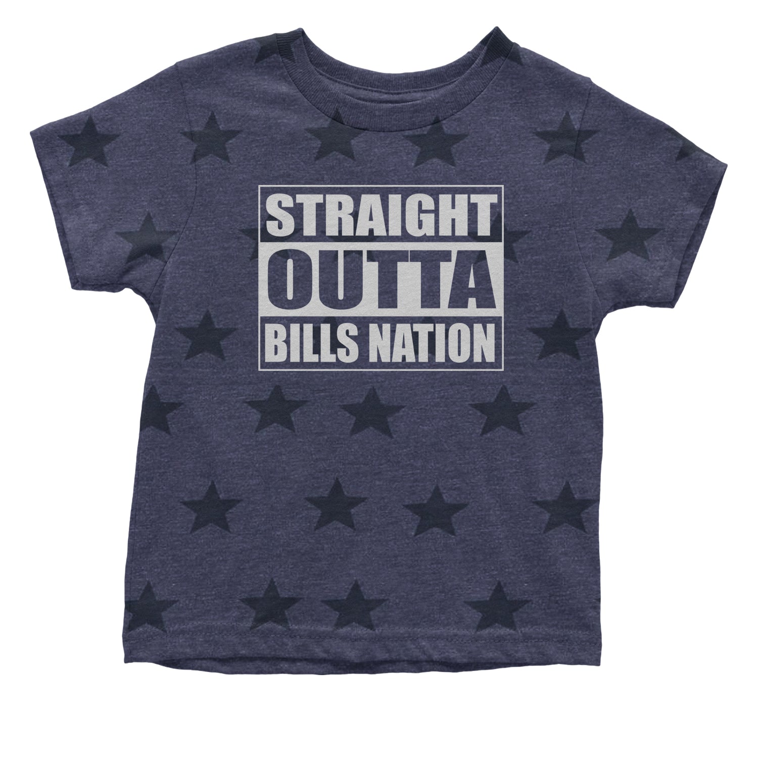 Straight Outta Bills Nation Infant One-Piece Romper Bodysuit and Toddler T-shirt bills, buffalo, football, new, york by Expression Tees