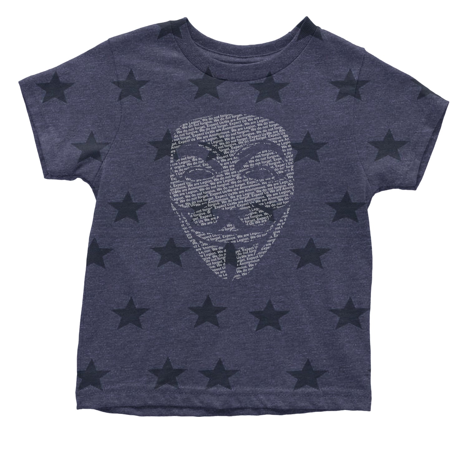 V For Vendetta Anonymous Mask Infant One-Piece Romper Bodysuit and Toddler T-shirt #expressiontees by Expression Tees