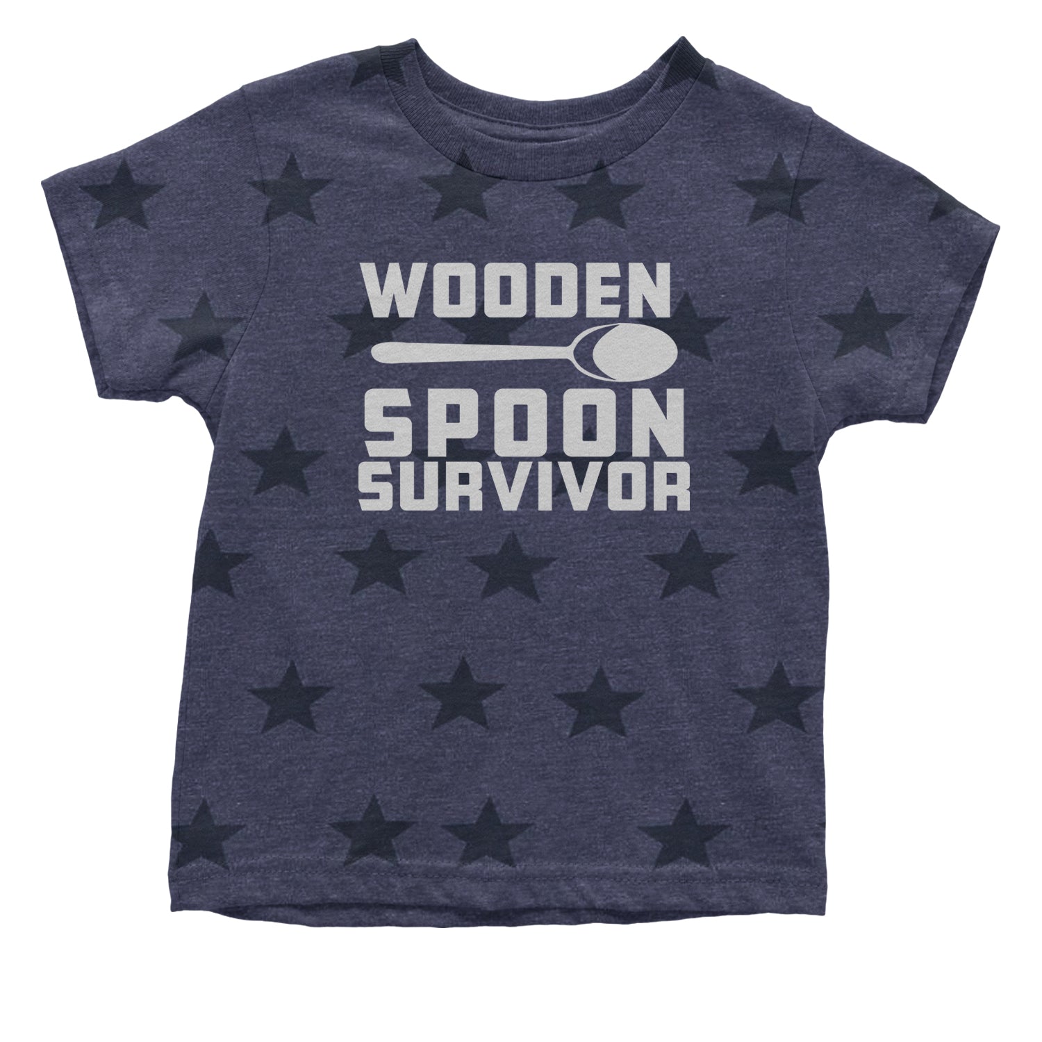 Wooden Spoon Survivor Infant One-Piece Romper Bodysuit and Toddler T-shirt funny, shirt, spoon, survivor, wooden by Expression Tees